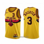 Camiseta Atlanta Hawks Kevin Huerter #3 Ciudad 2021-22 Amarillo