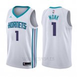 Camiseta Charlotte Hornets Malik Monk #1 Association 2017-18 Blanco