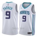 Camiseta Charlotte Hornets Tony Parker #9 Association 2018 Blanco
