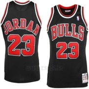Camiseta Chicago Bulls Michael Jordan #23 Retro 1997-98 Negro