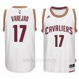 Camiseta Cleveland Cavaliers Anderson Varejao #17 2015 Blanco
