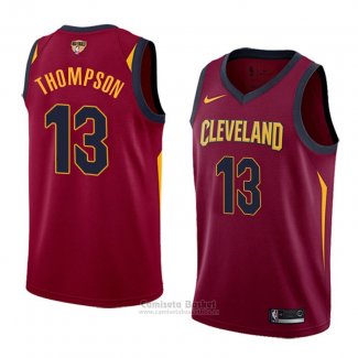 Camiseta Cleveland Cavaliers Tristan Thompson Finals Bound Icon #13 2017-18 Rojo