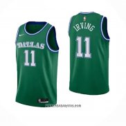 Camiseta Dallas Mavericks Kyrie Irving #11 Classic Verde