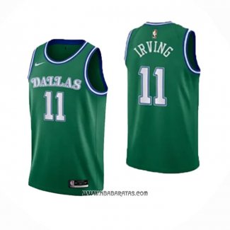 Camiseta Dallas Mavericks Kyrie Irving #11 Classic Verde