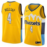Camiseta Denver Nuggets Paul Millsap #4 Statement 2018 Amarillo