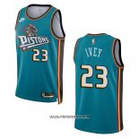 Camiseta Detroit Pistons Jaden Ivey #23 Classic 2022-23 Verde
