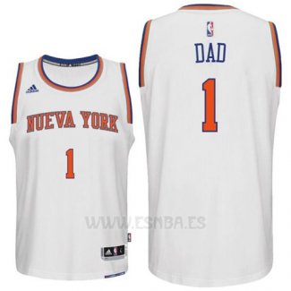 Camiseta Dia del Padre New York Knicks DAD #1 Blanco