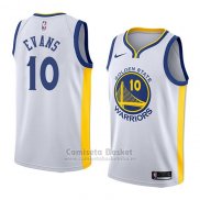 Camiseta Golden State Warriors Jacob Evans #10 Association 2018-19 Blanco