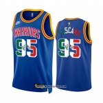 Camiseta Golden State Warriors Juan Toscano-Anderson #95 Classic Royal Special Mexico Edition Azul Camiseta Golden State Warriors Juan Toscano-Anderson #95 Classic Royal Special Mexico Edition Azul