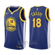 Camiseta Golden State Warriors Omri Casspi Icon #18 2017-18 Azul