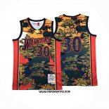 Camiseta Golden State Warriors Stephen Curry #30 Mitchell & Ness 2009-10 Rojo