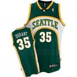Camiseta Historic Seattle SuperSonics Kevin Durant #35 Verde