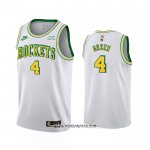 Camiseta Houston Rockets Jalen Green #4 Classic 2022-23 Blanco