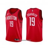 Camiseta Houston Rockets Tyson Chandler #19 Earned Rojo