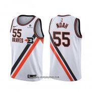 Camiseta Los Angeles Clippers Joakim Noah #55 Classic Edition Blanco