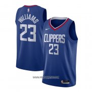 Camiseta Los Angeles Clippers Lou Williams #23 Icon 2020-21 Azul