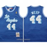 Camiseta Los Angeles Lakers David West #44 Mitchell & Ness 1960-61 Azul