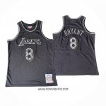 Camiseta Los Angeles Lakers Kobe Bryant #8 Swingman Mitchell & Ness 1996-97 Negro