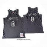Camiseta Los Angeles Lakers Kobe Bryant #8 Swingman Mitchell & Ness 1996-97 Negro