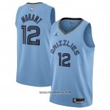 Camiseta Memphis Grizzlies Ja Morant #12 Statement 2020 Azul