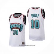 Camiseta Memphis Grizzlies Mike Bibby #10 Historic Retro Blanco