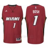 Camiseta Miami Heat Chris Bosh #1 Rojo