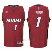 Camiseta Miami Heat Chris Bosh #1 Rojo