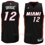 Camiseta Miami Heat Goran Dragic #12 Negro