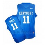Camiseta NCAA Kentucky Wildcats John Wall #11 Azul