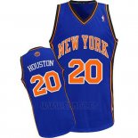 Camiseta New York Knicks Allan Houston #20 Retro Azul