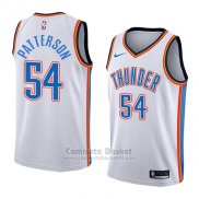 Camiseta Oklahoma City Thunder Patrick Patterson #54 Association 2018 Blanco