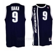 Camiseta Oklahoma City Thunder Serge Ibaka #9 Azul