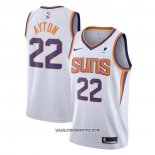 Camiseta Phoenix Suns Deandre Ayton #22 Association 2021 Blanco