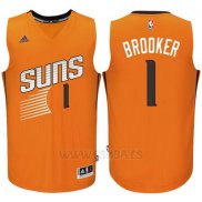 Camiseta Phoenix Suns Devin Booker #1 Naranja