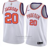 Camiseta Phoenix Suns Josh Jackson #20 Hardwood Classic 2018 Blanco