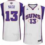 Camiseta Phoenix Suns Steve Nash #13 Retro Blanco