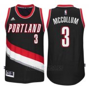 Camiseta Portland Trail Blazers C.J. McCollum #3 Negro