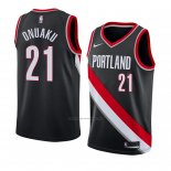 Camiseta Portland Trail Blazers Chinanu Onuaku #21 Icon 2018 Negro