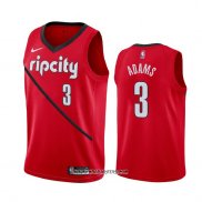 Camiseta Portland Trail Blazers Jaylen Adams #3 Earned 2020 Rojo