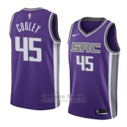 Camiseta Sacramento Kings Jack Cooley #45 Icon 2018 Violeta