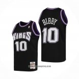 Camiseta Sacramento Kings Mike Bibby #10 Mitchell & Ness 2001-02 Negro