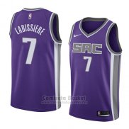 Camiseta Sacramento Kings Skal Labissiere #7 Icon 2018 Violeta