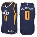 Camiseta Utah Jazz Nigel Williams-Goss #0 Road Azul