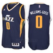 Camiseta Utah Jazz Nigel Williams-Goss #0 Road Azul