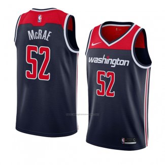 Camiseta Washington Wizards Jordan Mcrae #52 Statement 2018 Negro