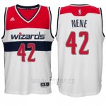 Camiseta Washington Wizards Nene #42 Blanco