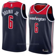 Camiseta Washington Wizards Troy Brown JR. #6 Statement 2018 Negro