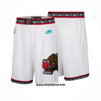 Pantalone Memphis Grizzlies Classic 2024-25 Blanco