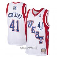 Camiseta All Star 2004 Dirk Nowitzki #41 Blanco