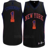 Camiseta Ambiente New York Knicks Amar'e Stoudemire #1 Negro